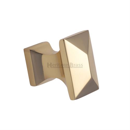 Heritage Brass C2232-PB Cabinet Knob Anvil Design 35mm Polished Brass Finish