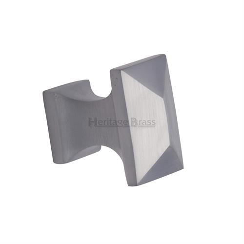 Heritage Brass C2232-SC Cabinet Knob Anvil Design 35mm Satin Chrome Finish