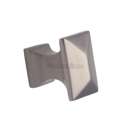 Heritage Brass C2232-SN Cabinet Knob Anvil Design 35mm Satin Nickel Finish