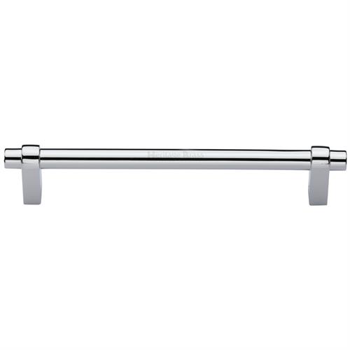 Heritage Brass C2480 160-PC Cabinet Pull Industrial Design 160mm CTC Polished Chrome Finish