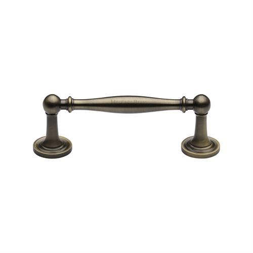 Heritage Brass C2533 96-AT Cabinet Pull Colonial Design 96mm CTC Antique Finish