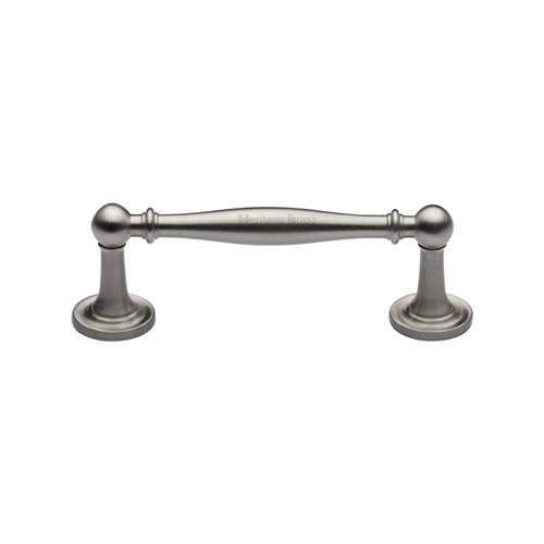 Heritage Brass C2533 96-SN Cabinet Pull Colonial Design 96mm CTC Satin Nickel Finish