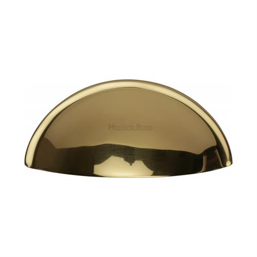 Heritage Brass C2760-PB Drawer Pull 57mm CTC Polished Brass Finish