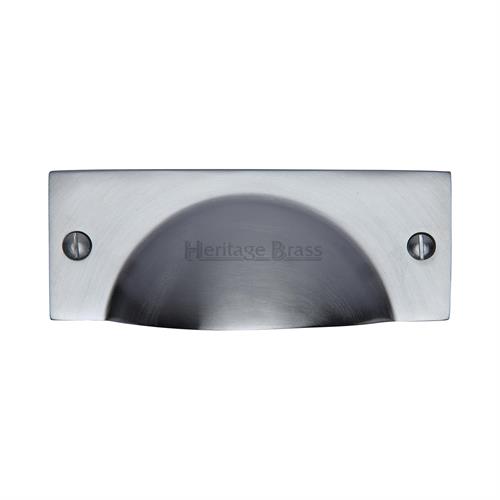 Heritage Brass C2762-SC Drawer Pull Satin Chrome finish