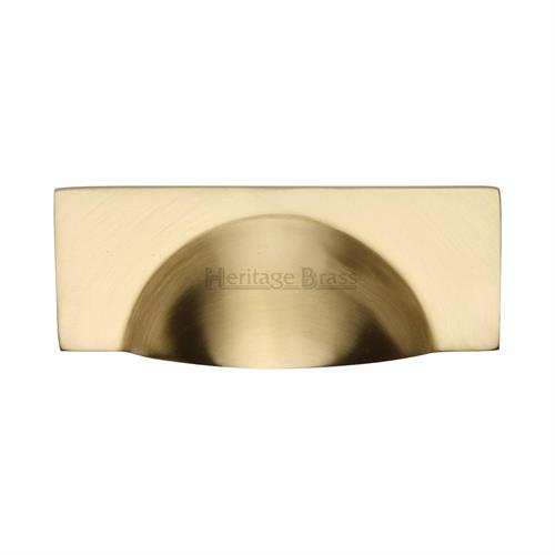 Heritage Brass C2764-SB Drawer Pull 57mm CTC Satin Brass Finish