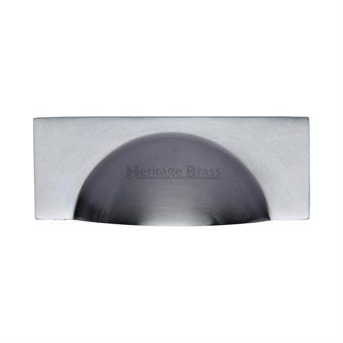 Heritage Brass C2764-SC Drawer Pull 57mm CTC Satin Chrome Finish