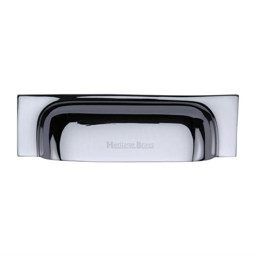 Heritage Brass C2766 152-PC Drawer Pull 152mm CTC Polished Chrome Finish