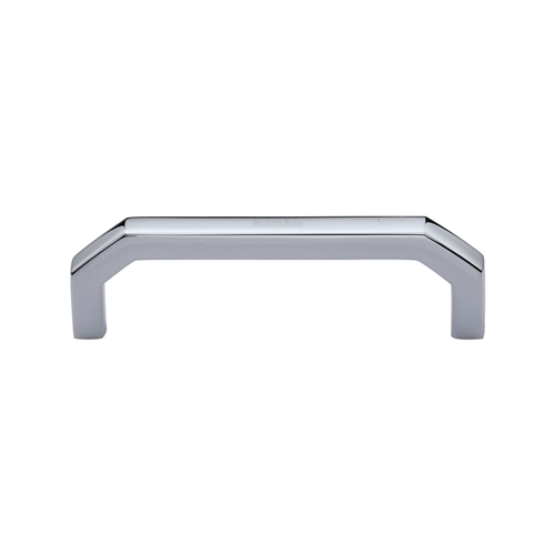 Heritage Brass C3465 102-PC Cabinet Pull Hex Angular Design 102mm CTC Polished Chrome Finish