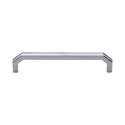 Heritage Brass C3465 152-PC Cabinet Pull Hex Angular Design 152mm CTC Polished Chrome Finish