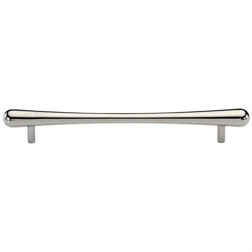 Heritage Brass C3570 256-PNF Cabinet Pull T-Bar Raindrop Design 256mm CTC Polished Nickel Finish