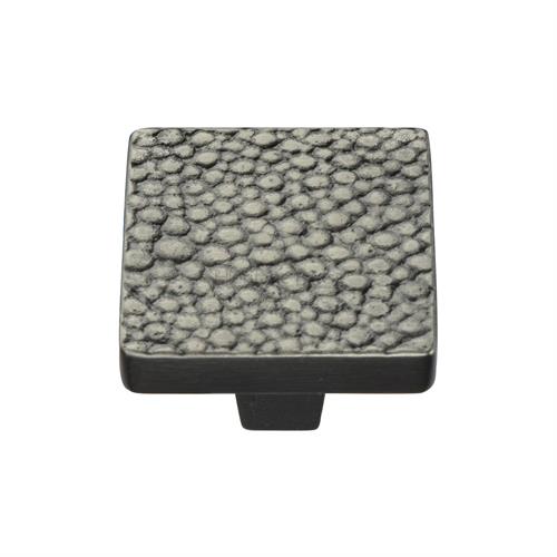 Heritage Brass C3653 32-AN Cabinet Knob Square Stingray Design 32mm Aged Nickel finish