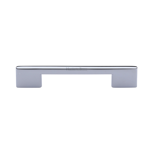 Heritage Brass C3681 128-PC Cabinet Pull Victorian Design 128mm CTC Polished Chrome finish