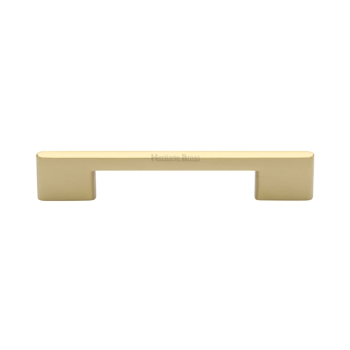 Heritage Brass C3681 128-SB Cabinet Pull Victorian Design 128mm CTC Satin Brass finish