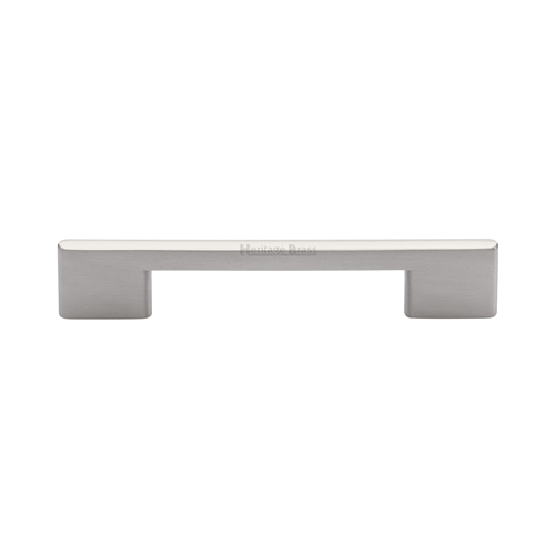 Heritage Brass C3681 128-SN Cabinet Pull Victorian Design 128mm CTC Satin Nickel finish