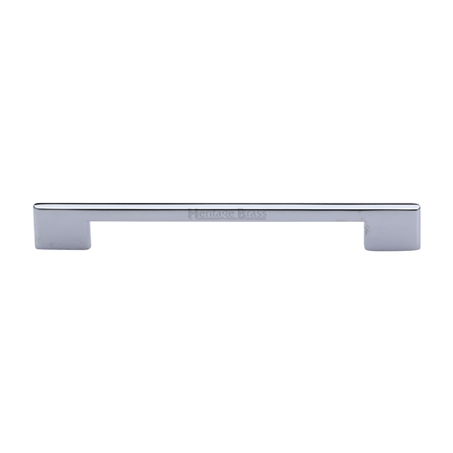 Heritage Brass C3681 192-PC Cabinet Pull Victorian Design 192mm CTC Polished Chrome finish