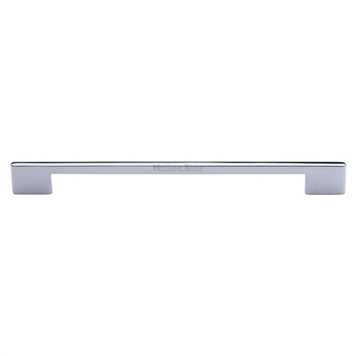 Heritage Brass C3681 256-PC Cabinet Pull Victorian Design 256mm CTC Polished Chrome finish