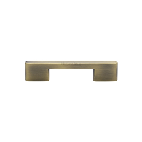Heritage Brass C3681 96-AT Cabinet Pull Victorian Design 96mm CTC Antique Brass finish
