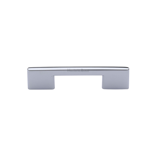 Heritage Brass C3681 96-PC Cabinet Pull Victorian Design 96mm CTC Polished Chrome finish