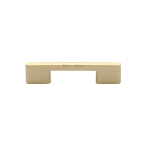 Heritage Brass C3681 96-SB Cabinet Pull Victorian Design 96mm CTC Satin Brass finish