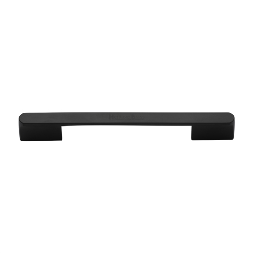 Heritage Brass Cabinet Pull Bridge 224mm Matt Black C3684 224-BKMT