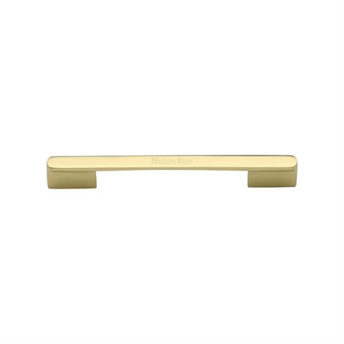 Heritage Brass C3684 96-PB Cabinet Pull Bridge Design 96mm CTC Polished Brass Finish