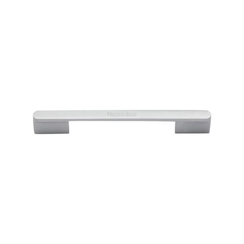 Heritage Brass C3684 96-SC Cabinet Pull Bridge Design 96mm CTC Satin Chrome Finish