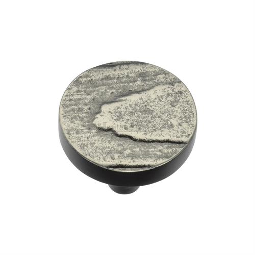 Heritage Brass C3697 32-AN Cabinet Knob Round Pine Design 32mm Aged Nickel finish