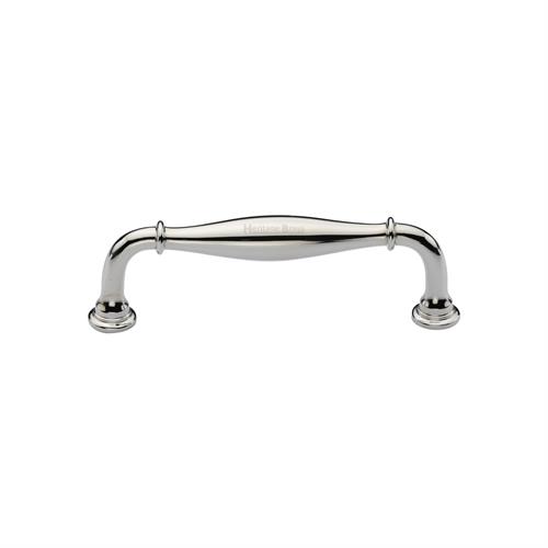 Heritage Brass C3960 102-PNF Cabinet Pull Henley Traditional Design 102mm CTC Polished Nickel Finish
