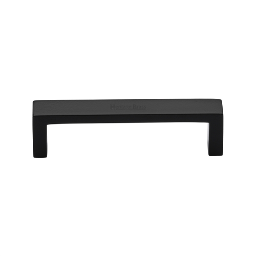 Heritage Brass C4520 101-BKMT Cabinet Pull Wide Metro Design 101mm CTC Matt Black Finish