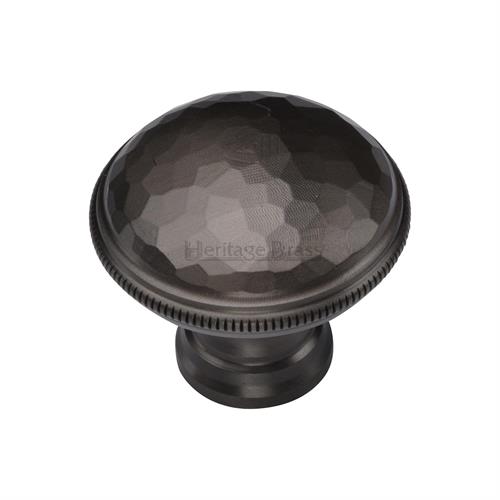 Heritage Brass C4545-MB Cabinet Knob Hand Beaten Design 32mm Matt Bronze finish