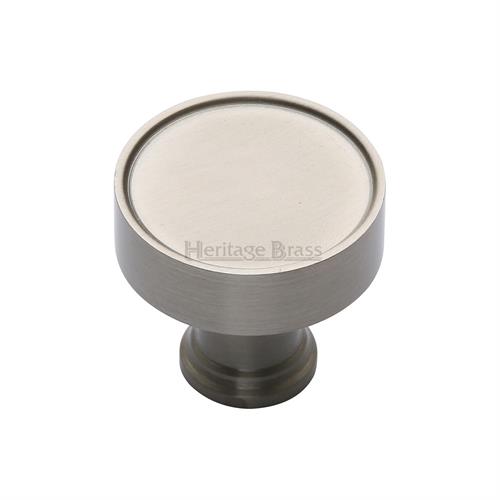 Heritage Brass C4549-SN Cabinet Knob Florence Design 32mm Satin Nickel finish