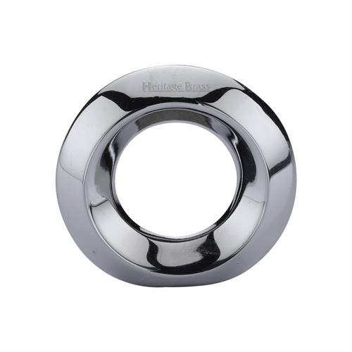 Heritage Brass C4553-PC Cabinet Knob Ring Design 40mm Polished Chrome finish