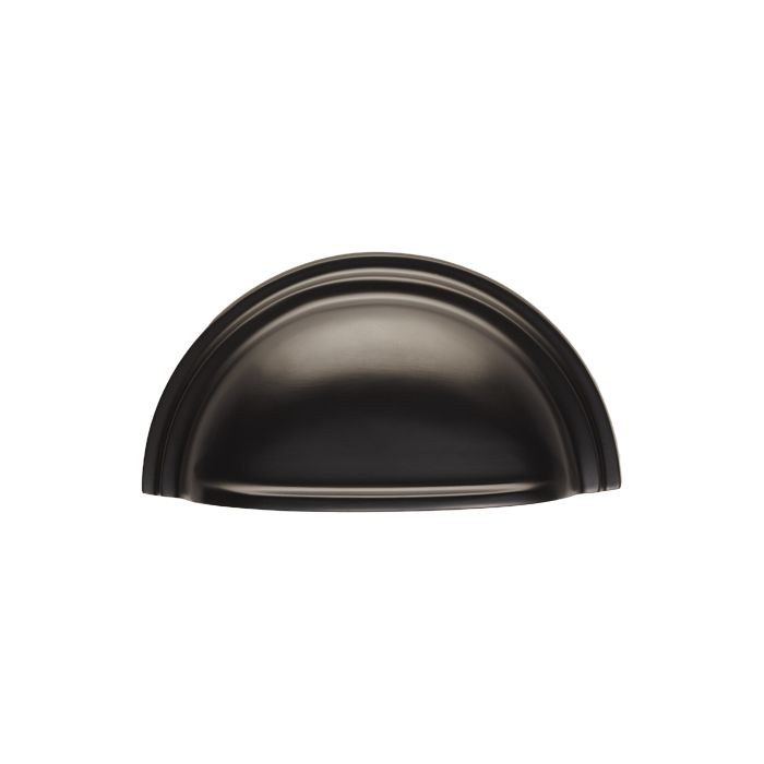Fingertip C47MB Ftd Victorian Cup Pull 76MM C/C Matt Black