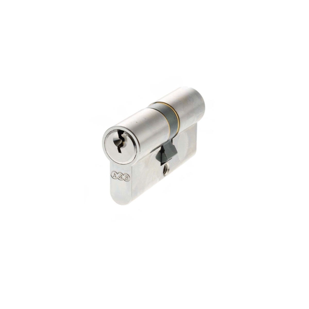 AGB Euro Profile 5 Pin Double Cylinder Keyed Alike 35-35mm (70mm) - Polished Chrome C603303030KA