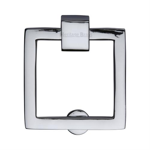 Heritage Brass C6311-PC Square Drop Pull Polished Chrome finish