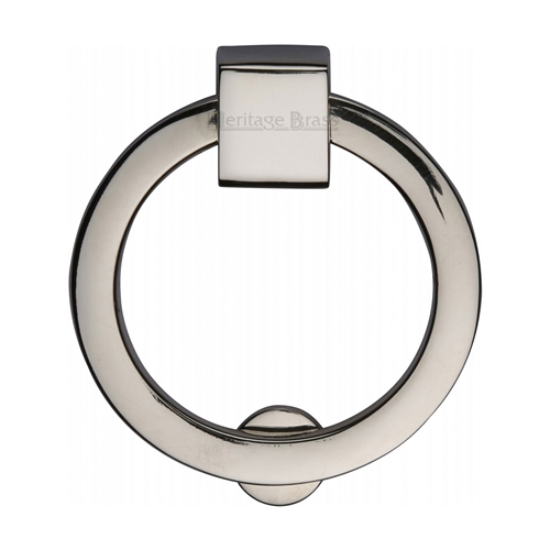 Heritage Brass C6321 63-PNF Round Drop Pull 63mm Polished Nickel finish