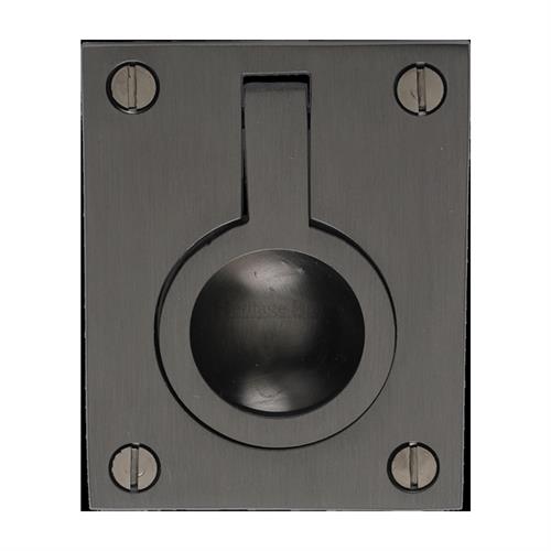 Heritage Brass C6337 38-MB Cabinet Pull Flush Ring Design 38mm Matt Bronze finish