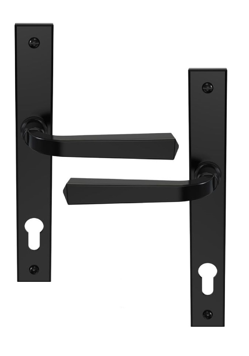 Carlisle Brass Heritage Door Handle - Lever/Lever, Matt Black, Pz92 CB702002