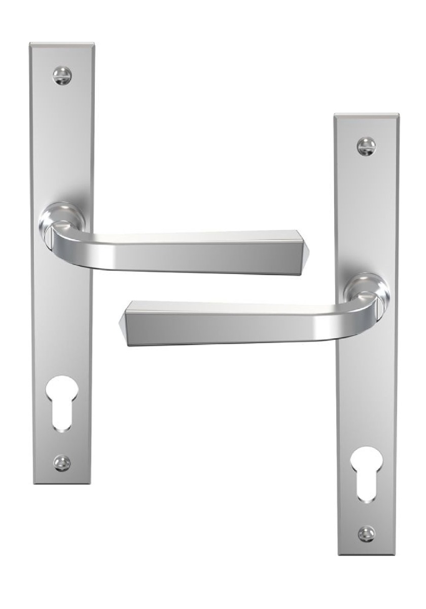 Carlisle Brass Heritage Door Handle - Lever/Lever, Smooth Satin, Pz92 CB702006