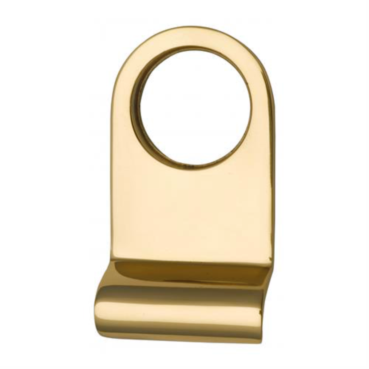 IRONZONE Cylinder Door Pull 84mm - Polished Brass