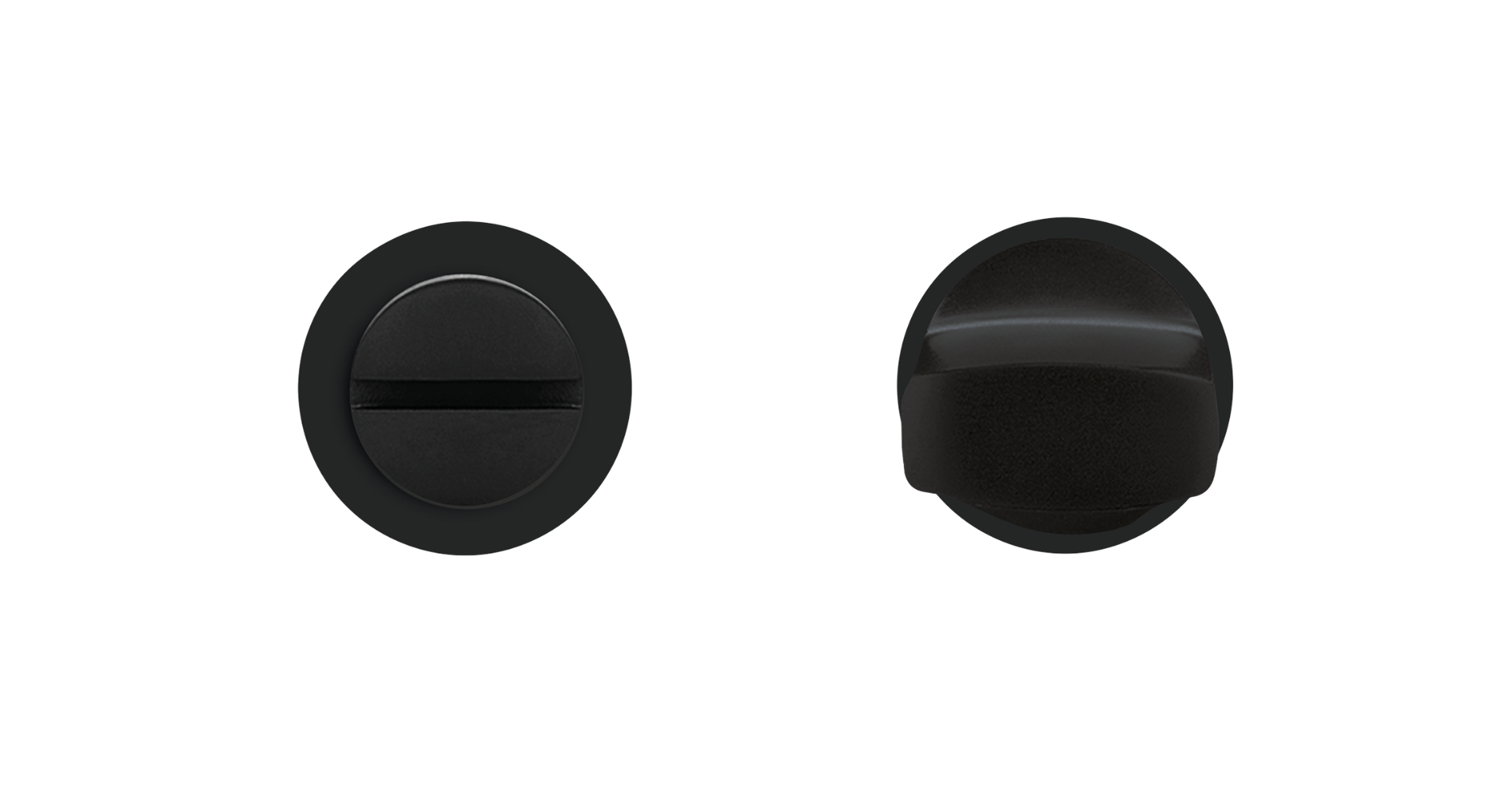 Karcher Design CEZ140 BAD 83 - mini rose, Bathroom Thumbturn & Release standard cosmos black