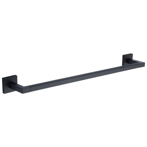 M.Marcus CHE-TOWEL-60-BL Singel towel rail 60cm Matt Black