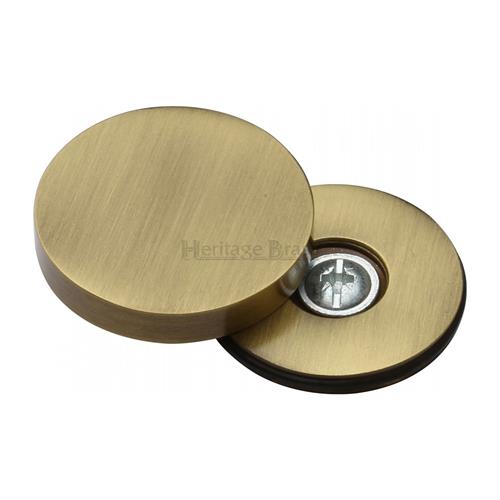 Heritage Brass COV-12-AT Bolt Cover to conceal metal fasteners Antique finish