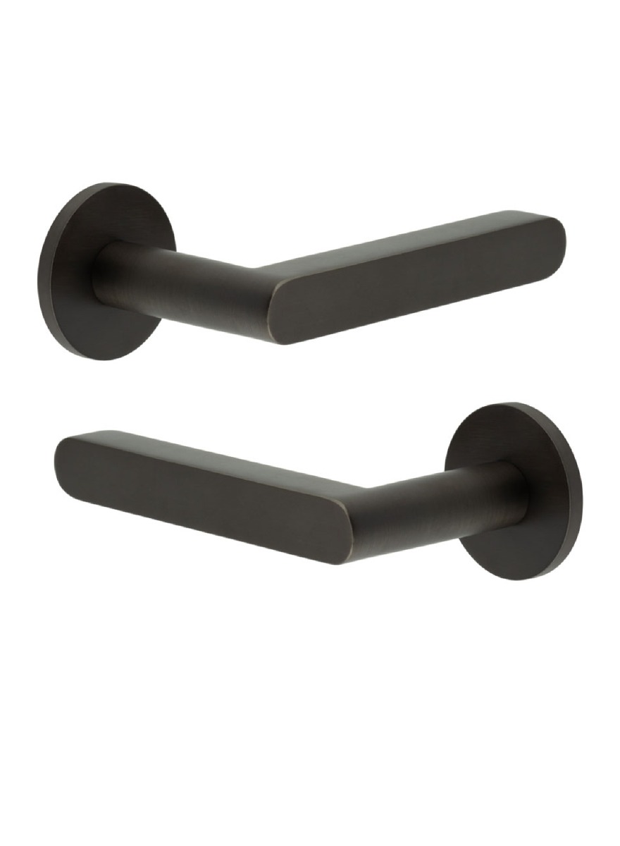 CR-101 Dark Bronze Fixed Dead Door Handle CR-101A3DB by Frelan