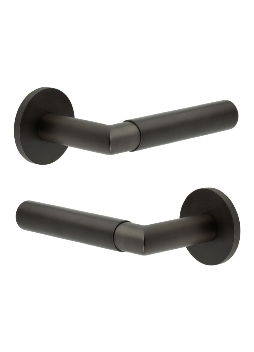 CR-102 Dark Bronze Fixed Dead Door Handle CR-102A3DB by Frelan