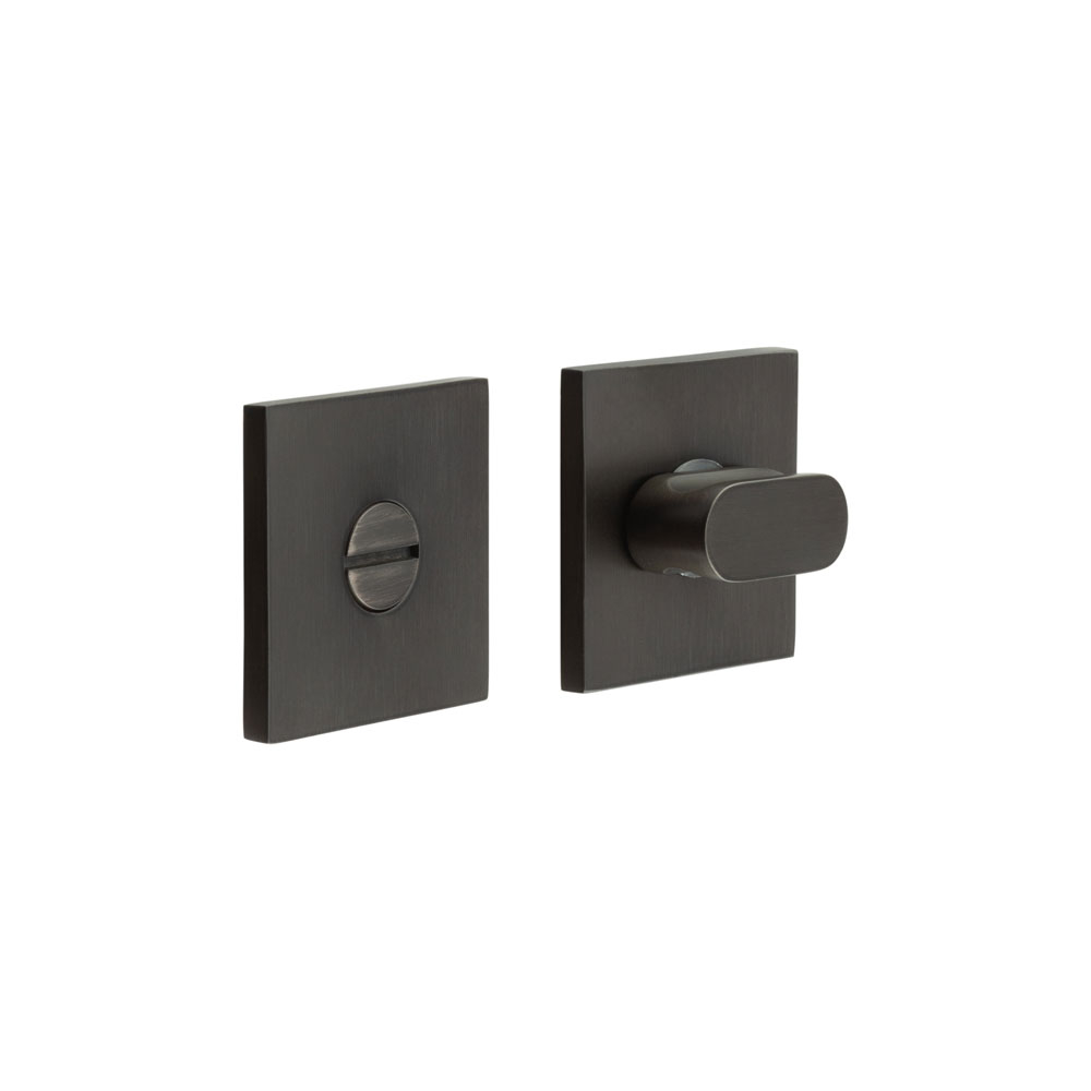 CR-801 Dark Bronze Thumb Turn & Lock Door Handle CR-801B7DB by Frelan