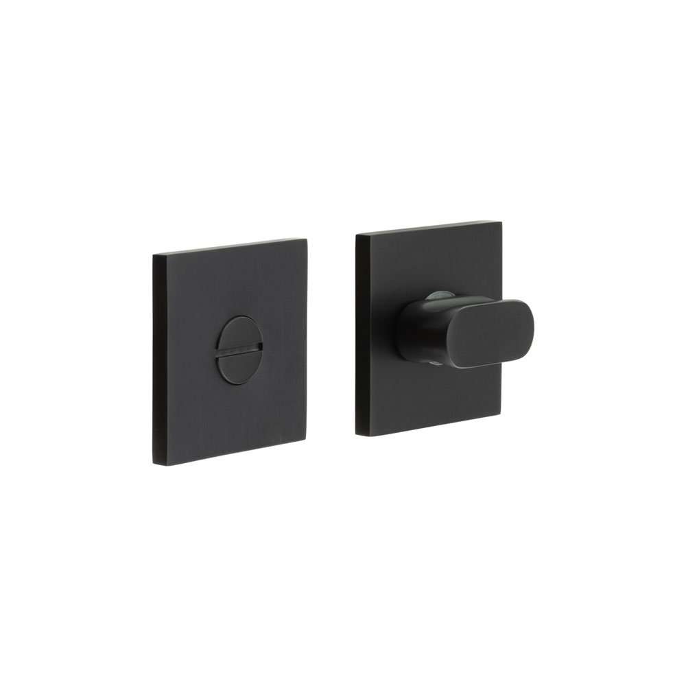 CR-801 Black Thumb Turn & Lock Door Handle CR-801B7MB by Frelan