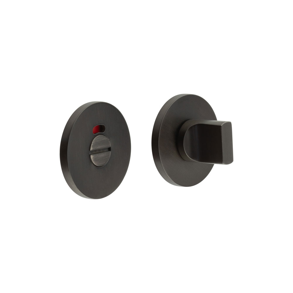 CR-802 Dark Bronze Thumb Turn & Lock Door Handle CR-802AJ7DB by Frelan