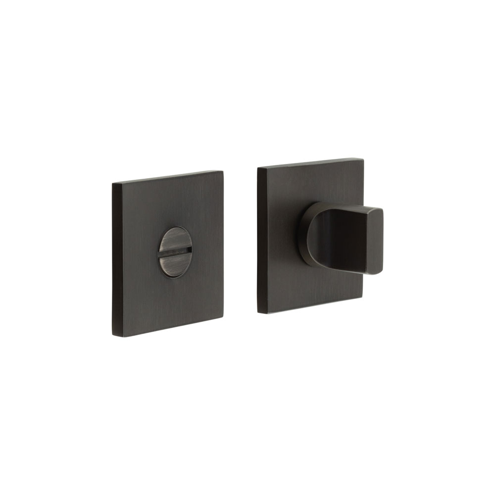 CR-802 Dark Bronze Thumb Turn & Lock Door Handle CR-802B7DB by Frelan