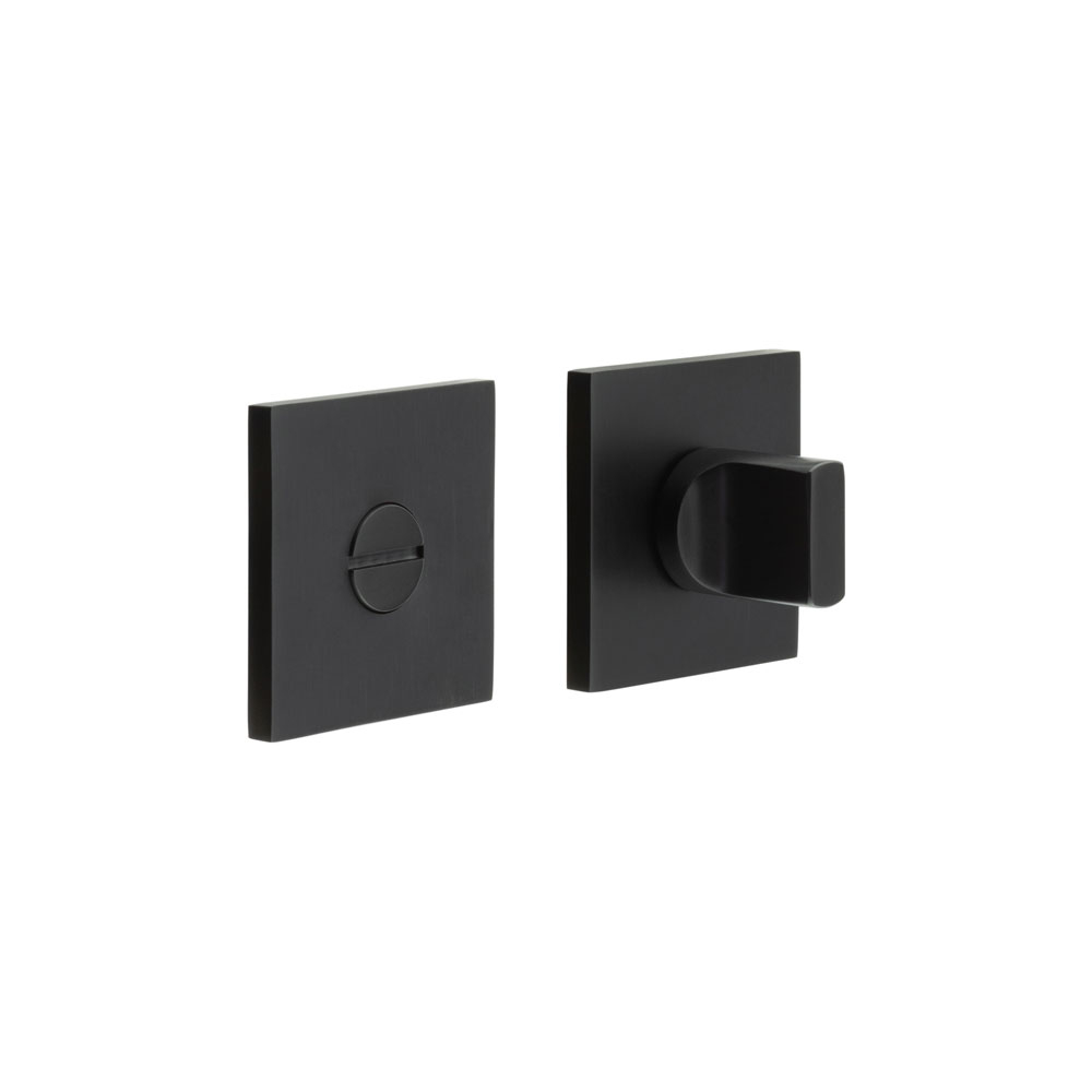 CR-802 Black Thumb Turn & Lock Door Handle CR-802B7MB by Frelan